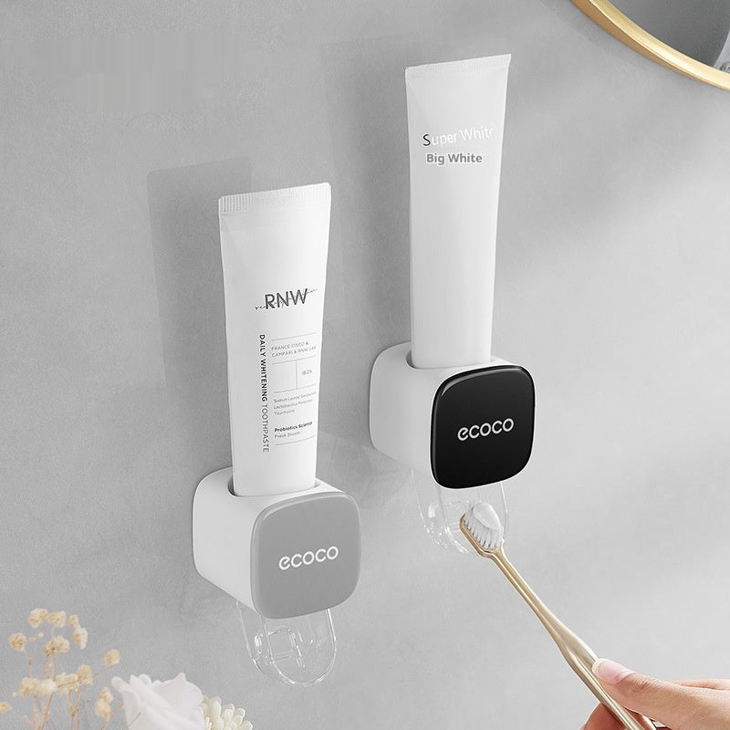 Automatisk Tandkrämsdispenser - Väggmonterad Tandkrämshållare