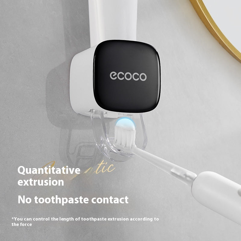 Automatisk Tandkrämsdispenser - Väggmonterad Tandkrämshållare