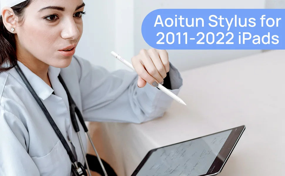 Stylus Pen Compatible with iPad Pencil Styluses for iPad 2/3/4/5/6/7/8/9/10 Generation Pro 9.7/10.5/11/12.9 Air 2/3/4/5 Mini 2/3