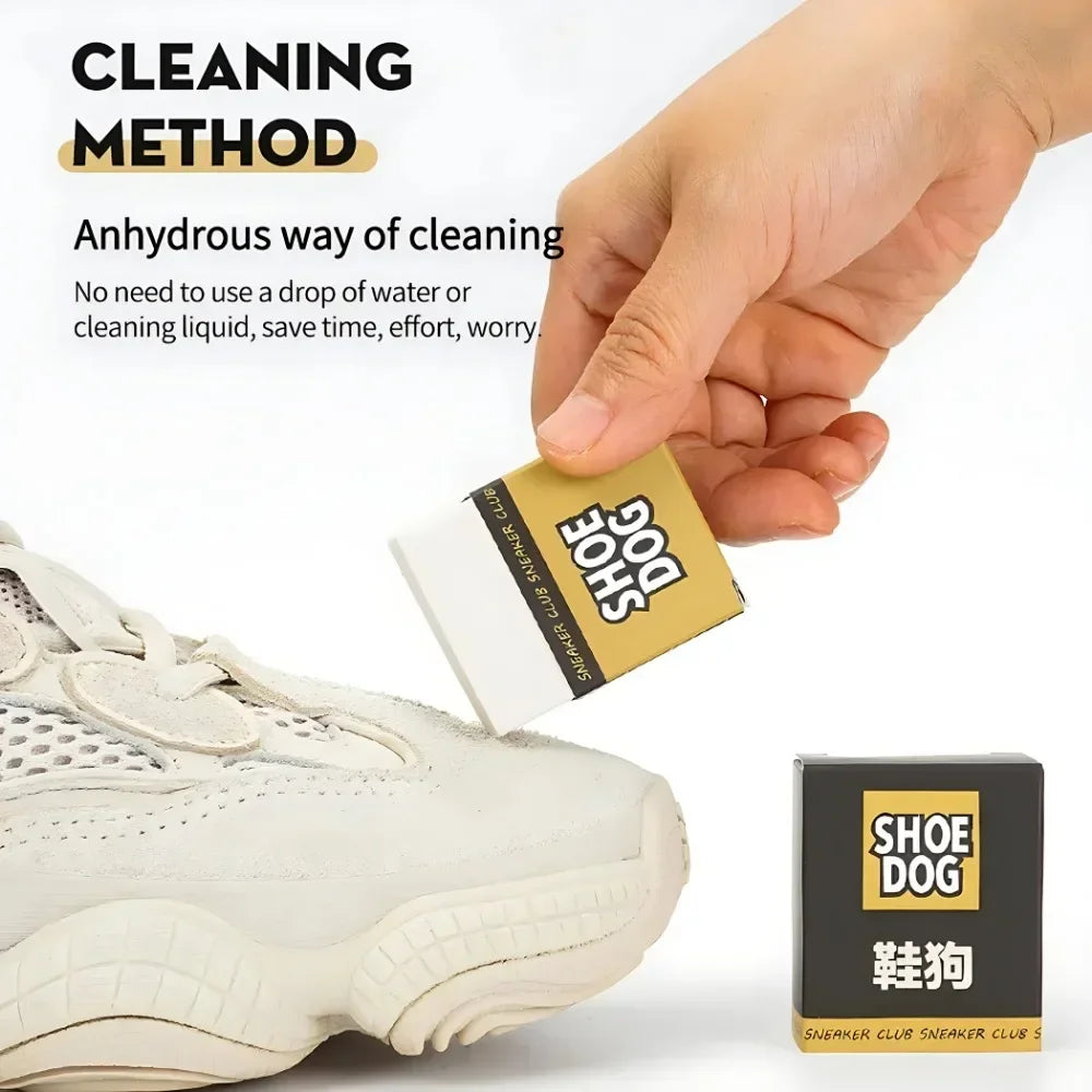 Portable shoe wiper, shoe shine, waterproof cleaning, suede leather sneakers, rubber decontamination, shoe cleaner